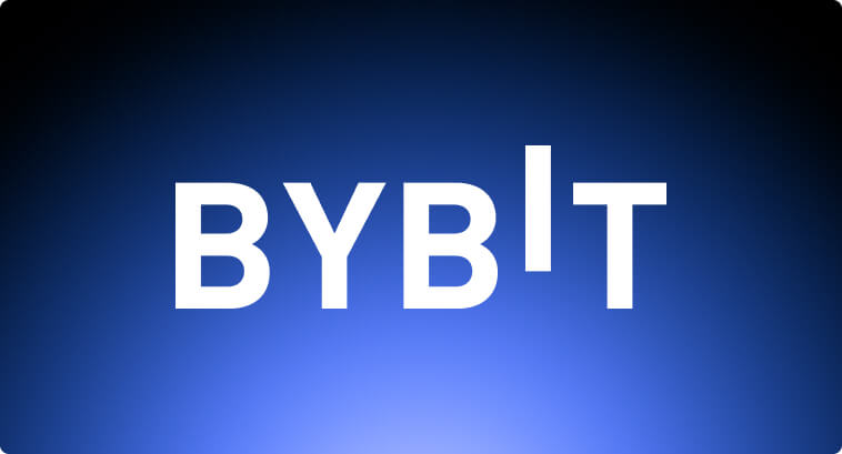 Logo che mostra le lettere BYBT su uno sfondo blu solido.