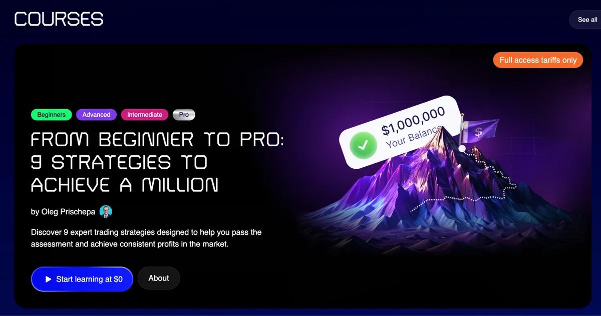 Graphique montrant un pic de montagne avec une étiquette de solde de 1 000 000 $.