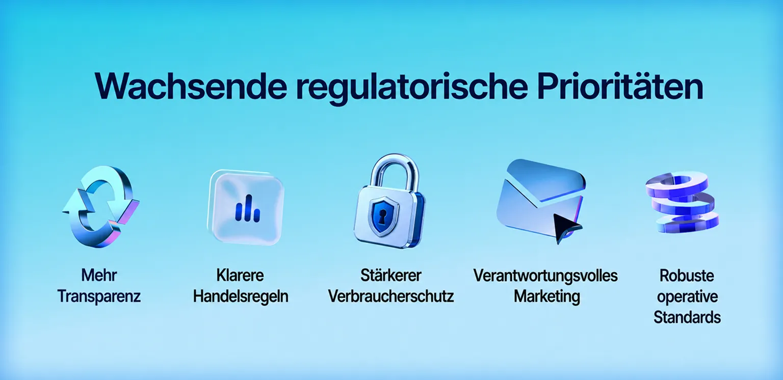 Zunehmende regulatorische Prioritäten