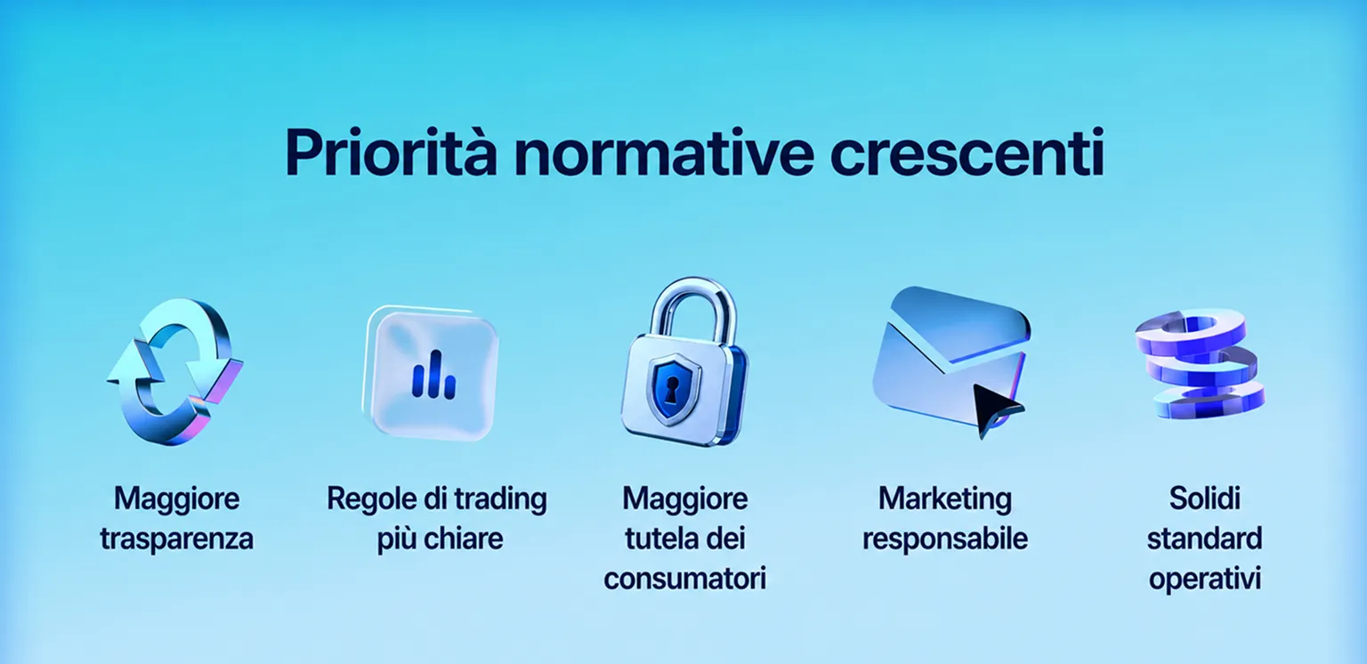 Crescente attenzione alla regolamentazione