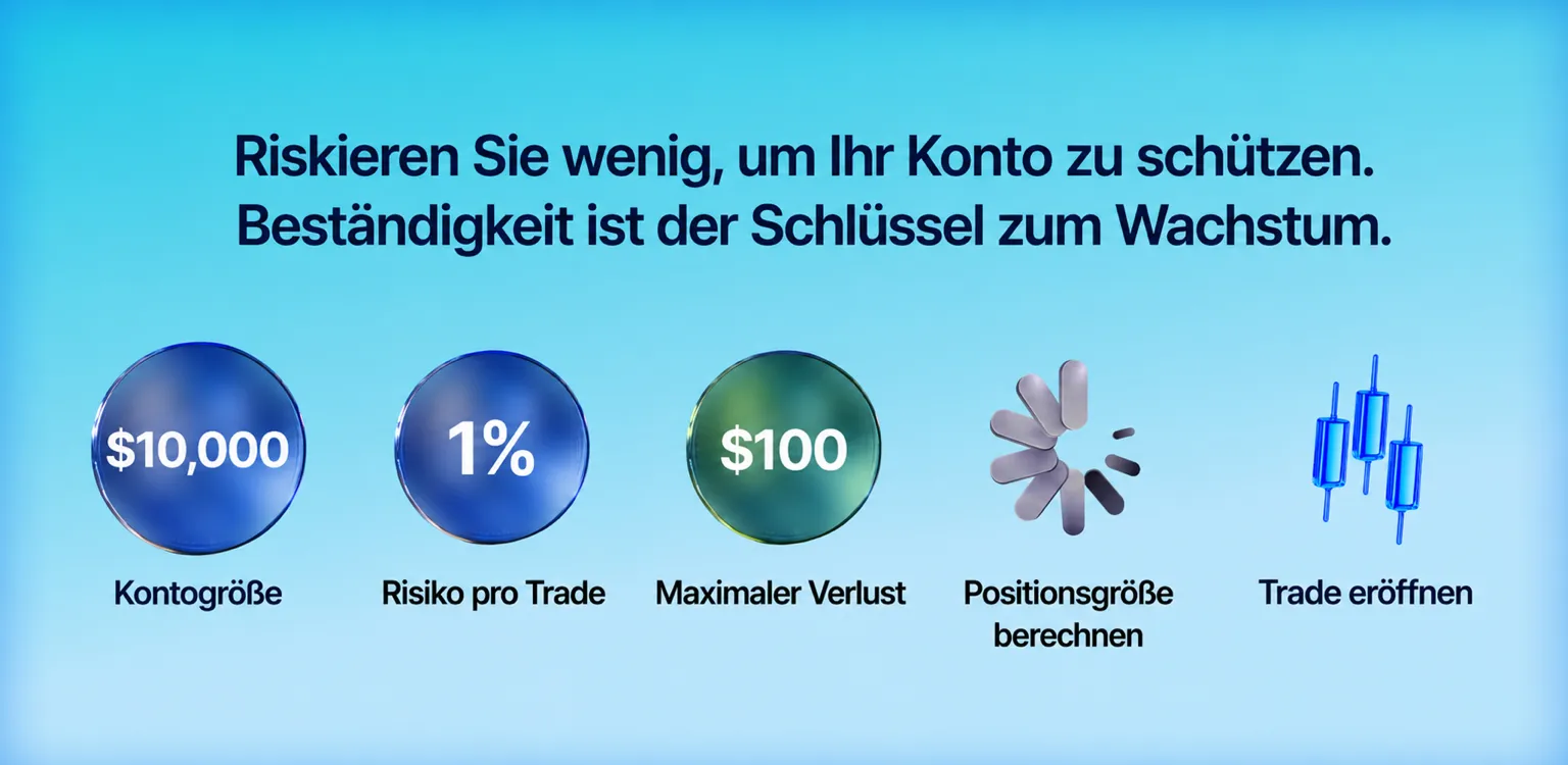 Beispiel für Positionsgrößenbestimmung