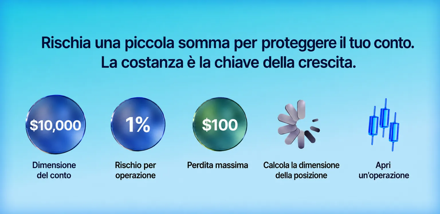 Esempio di dimensionamento della posizione